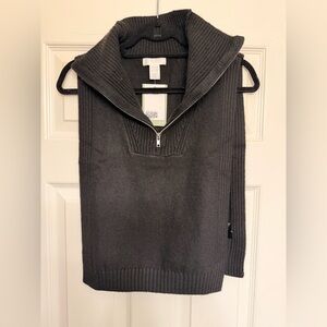 NWT Zip-Up Sweater Dickie